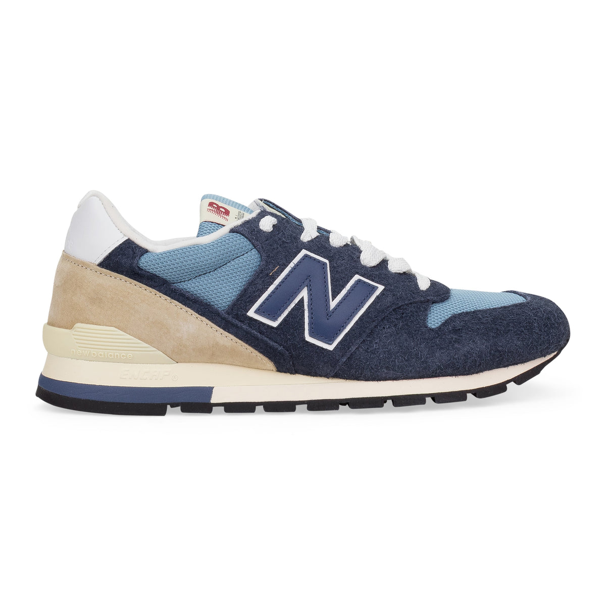 NAVY NEW BALANCE MADE IN USA 996 SNEAKERS