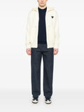 Comme Des Garçons Play large heart-print zip-up hoodie