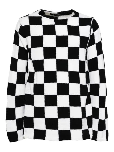 Comme Des Garçons Comme Des Garçons Damier sweatshirt