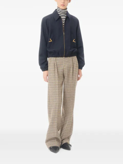 Valentino Garavani VGold pocket bomber jacket