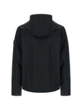 Stone Island 4100037 all-weather cotton canvas S.I. Ghost windproof and breathable hooded jacket