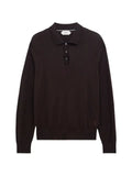 Pringle of Scotland polo-collar merino wool sweater