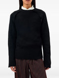 Ann Demeulemeester ribbed-knit sweater