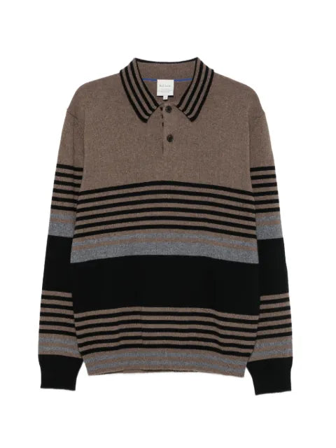 Paul Smith striped long-sleeve sweater