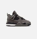 Air Jordan 4 Retro Cave Stone and Black Infant/Toddler Lifestyle Shoes - Cave Stone/Black/Moon Particle