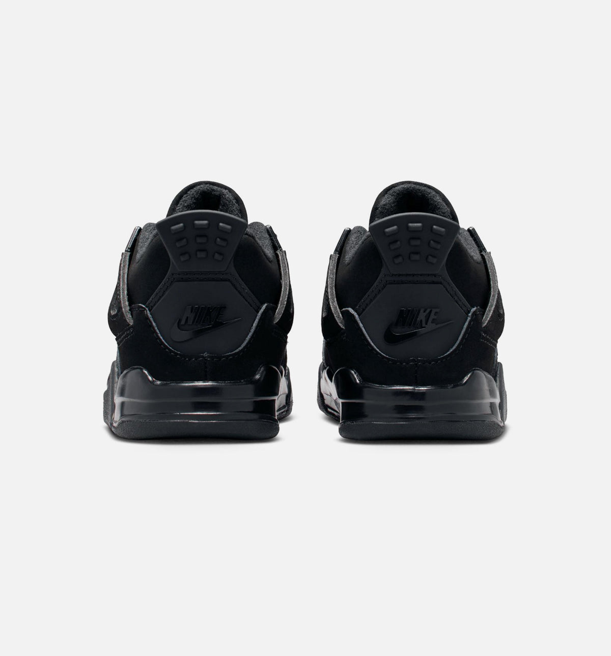 Air Jordan 4 Retro Black Cat – Infant/Toddler Lifestyle Shoe in Black/Black/Light Graphite