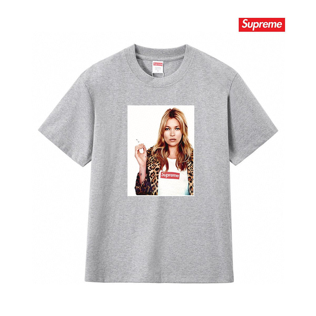 Supreme Kate Moss Portrait Graphic T-Shirt