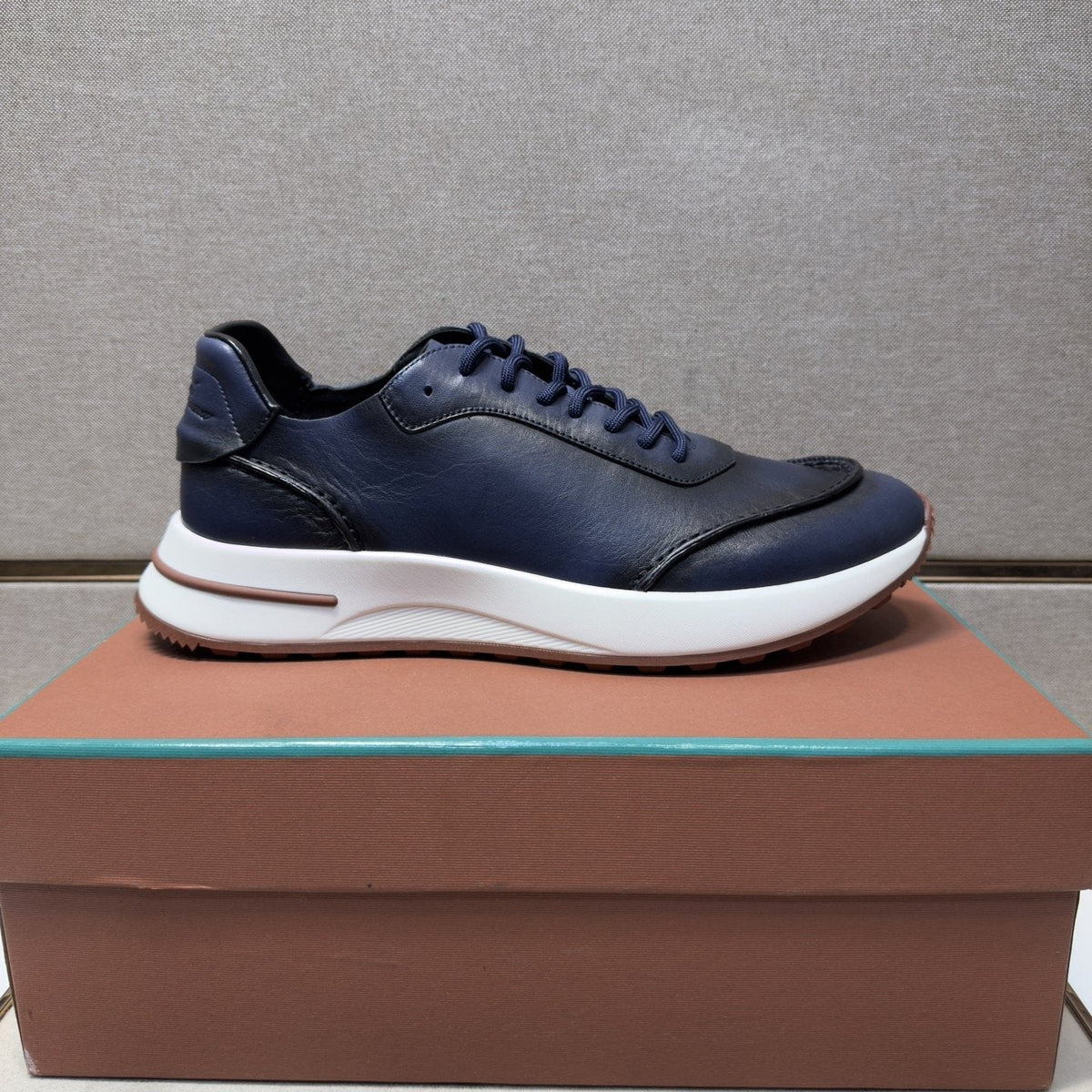 Loro Piana Men's Leather Casual Sneakers