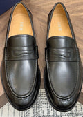 Dior Leather Penny Loafers