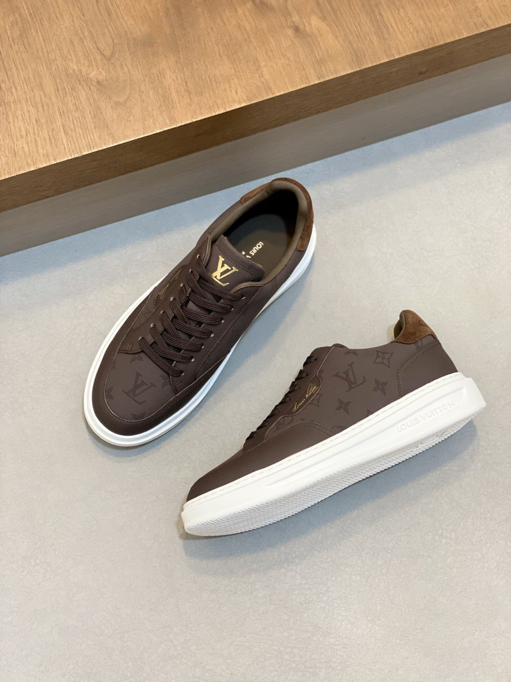 Louis Vuitton Patterned Low-Top Sneakers
